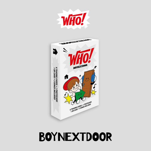 BOYNEXTDOOR 1st Single [WHO!] (Weverse Albums Version)