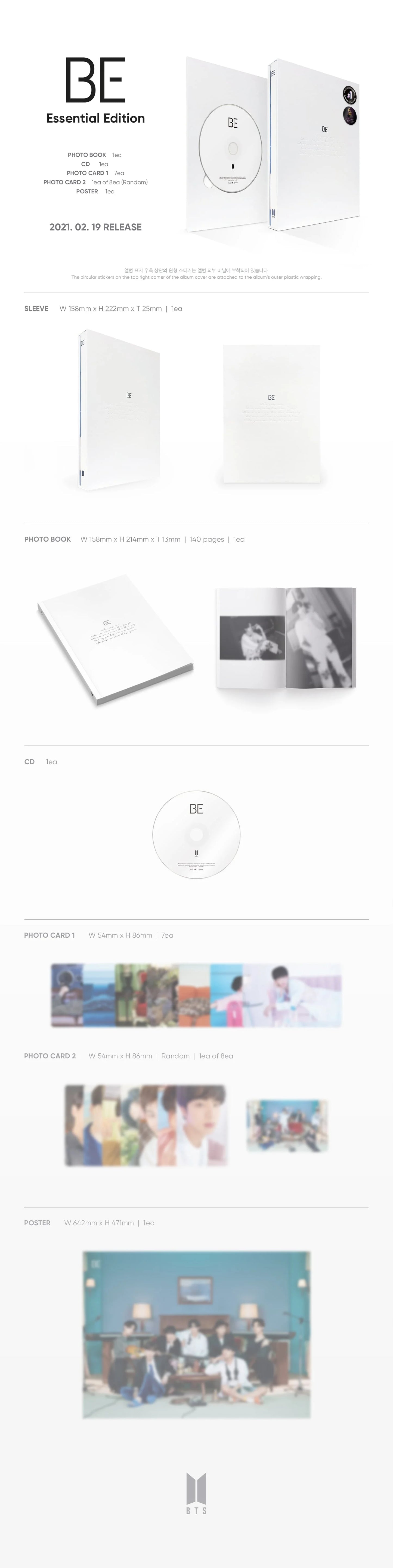 BTS Special Album [BE] (Essential Edition)