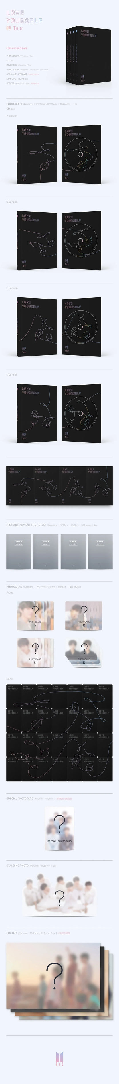 BTS 3rd Album [LOVE YOURSELF 轉 'Tear']