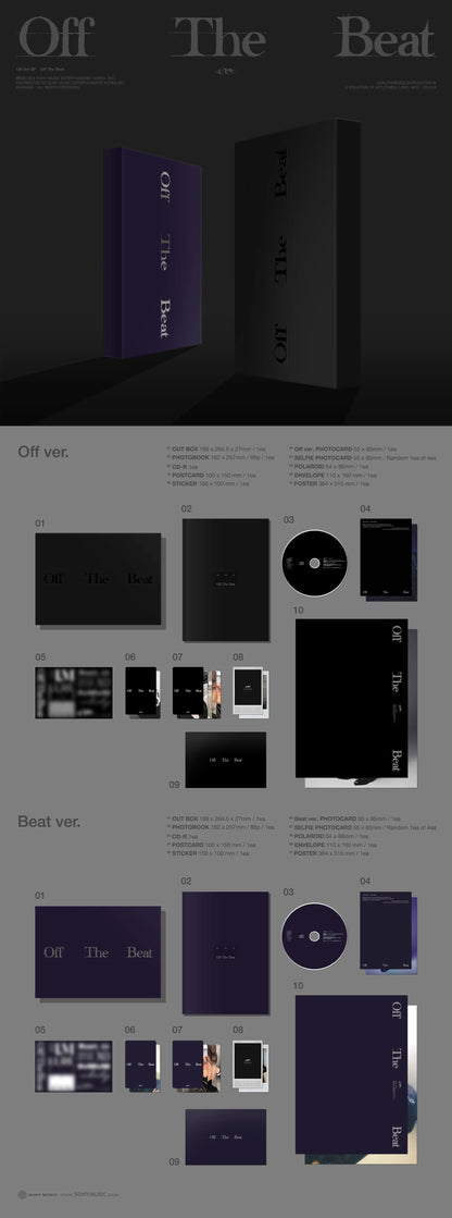 I.M 3rd EP [Off The Beat] (Photobook Version) - details