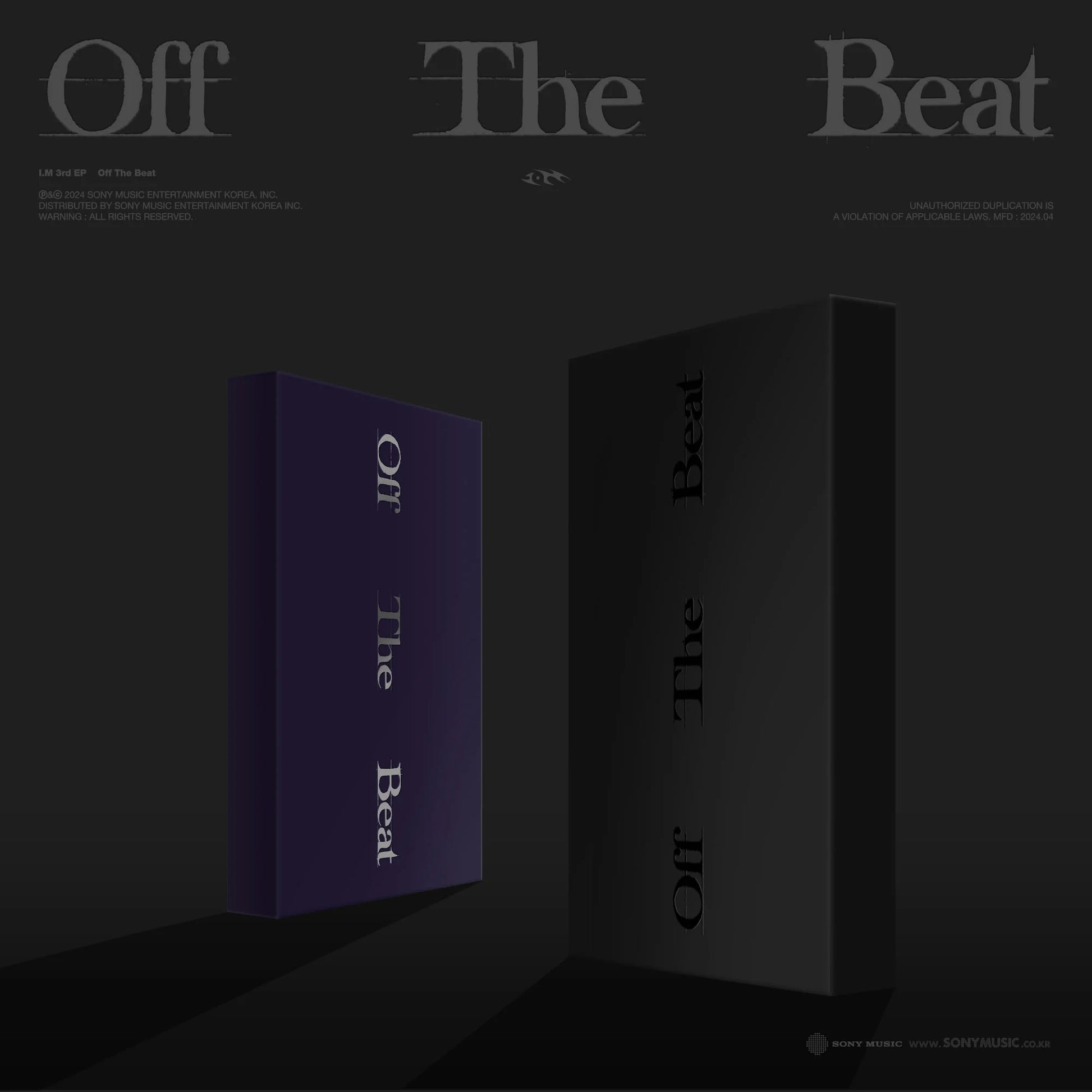 I.M 3rd EP [Off The Beat] (Photobook Version)