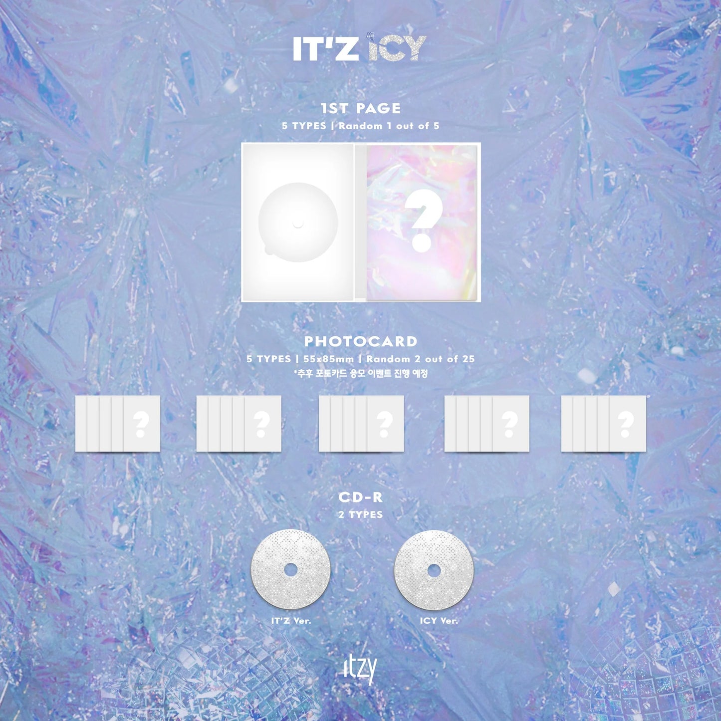 ITZY 1st Mini Album [IT’z ICY]