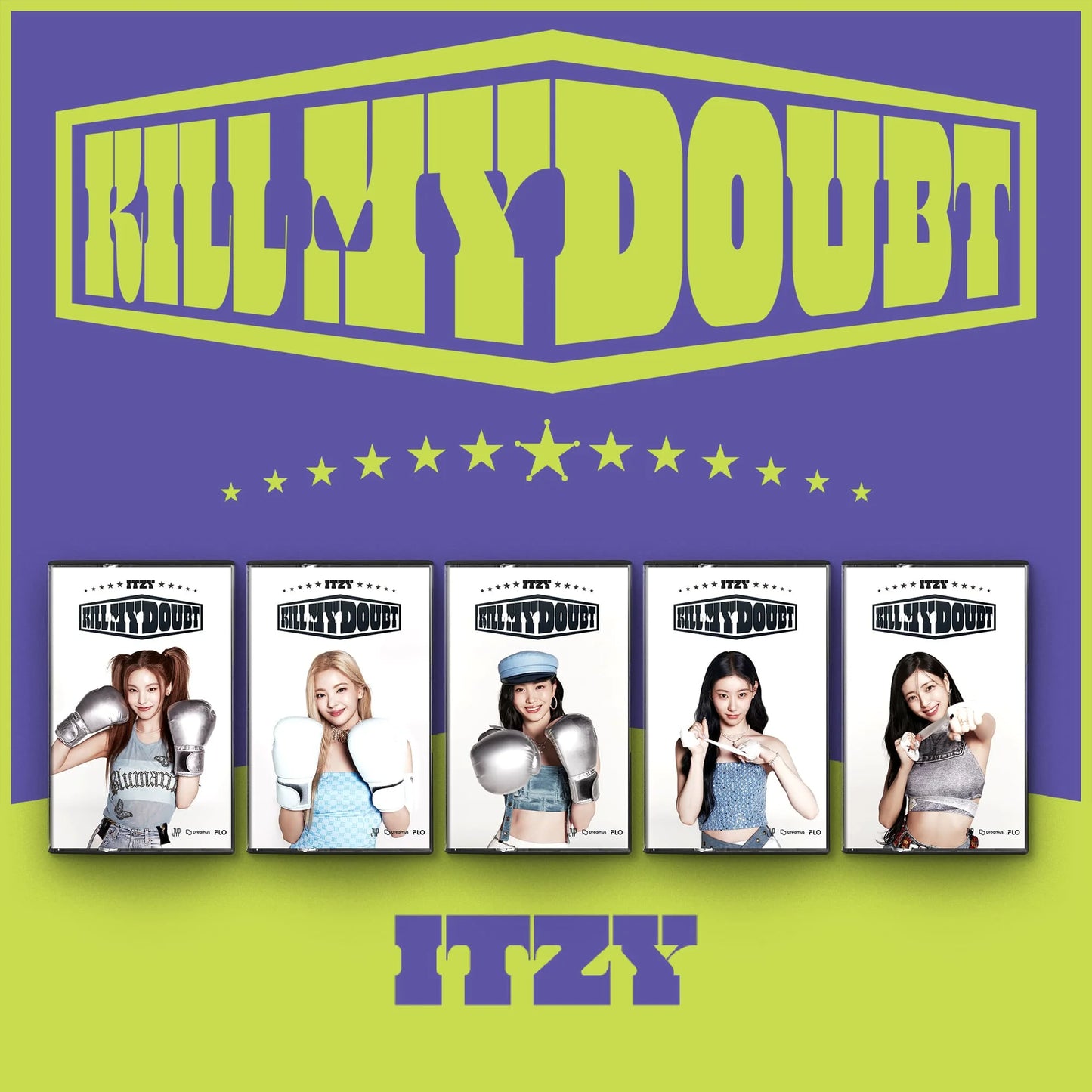 ITZY 7th Mini Album [KILL MY DOUBT] (CASSETTE Version)