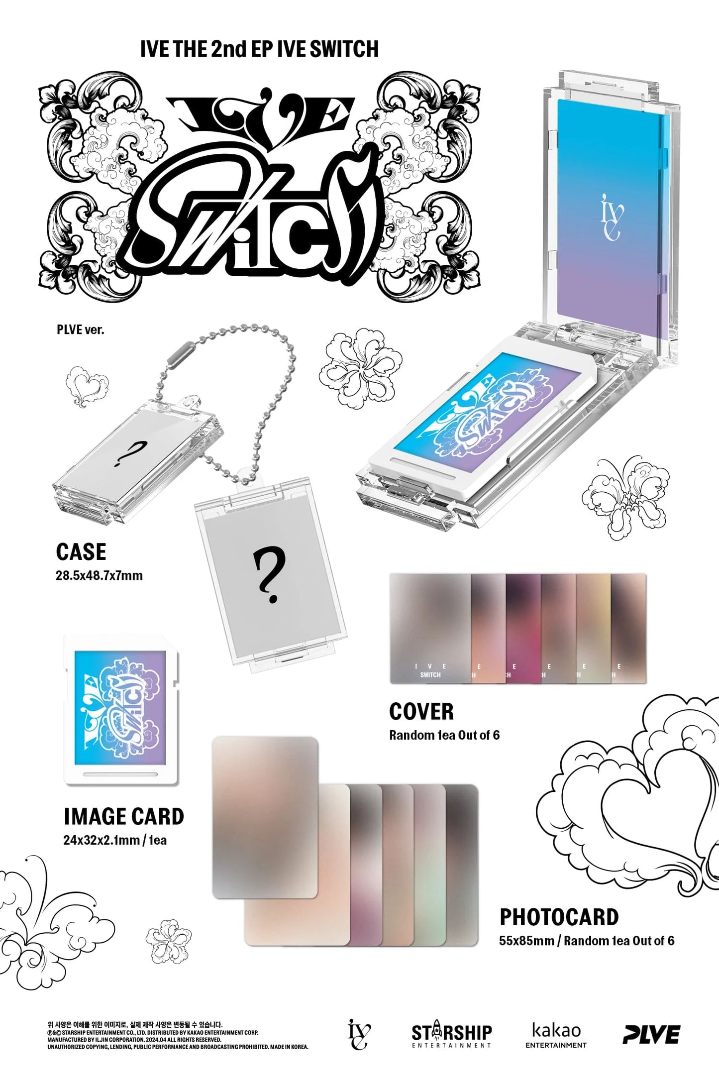 IVE 2nd Mini Album [IVE SWITCH] (PLVE Version - RANDOM)