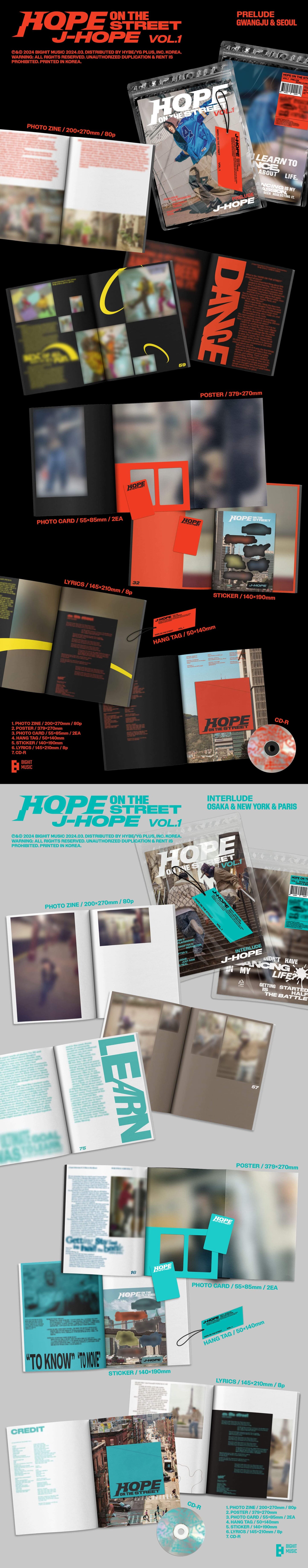 J-HOPE Special Album [HOPE ON THE STREET VOL.1] (Standard Version)