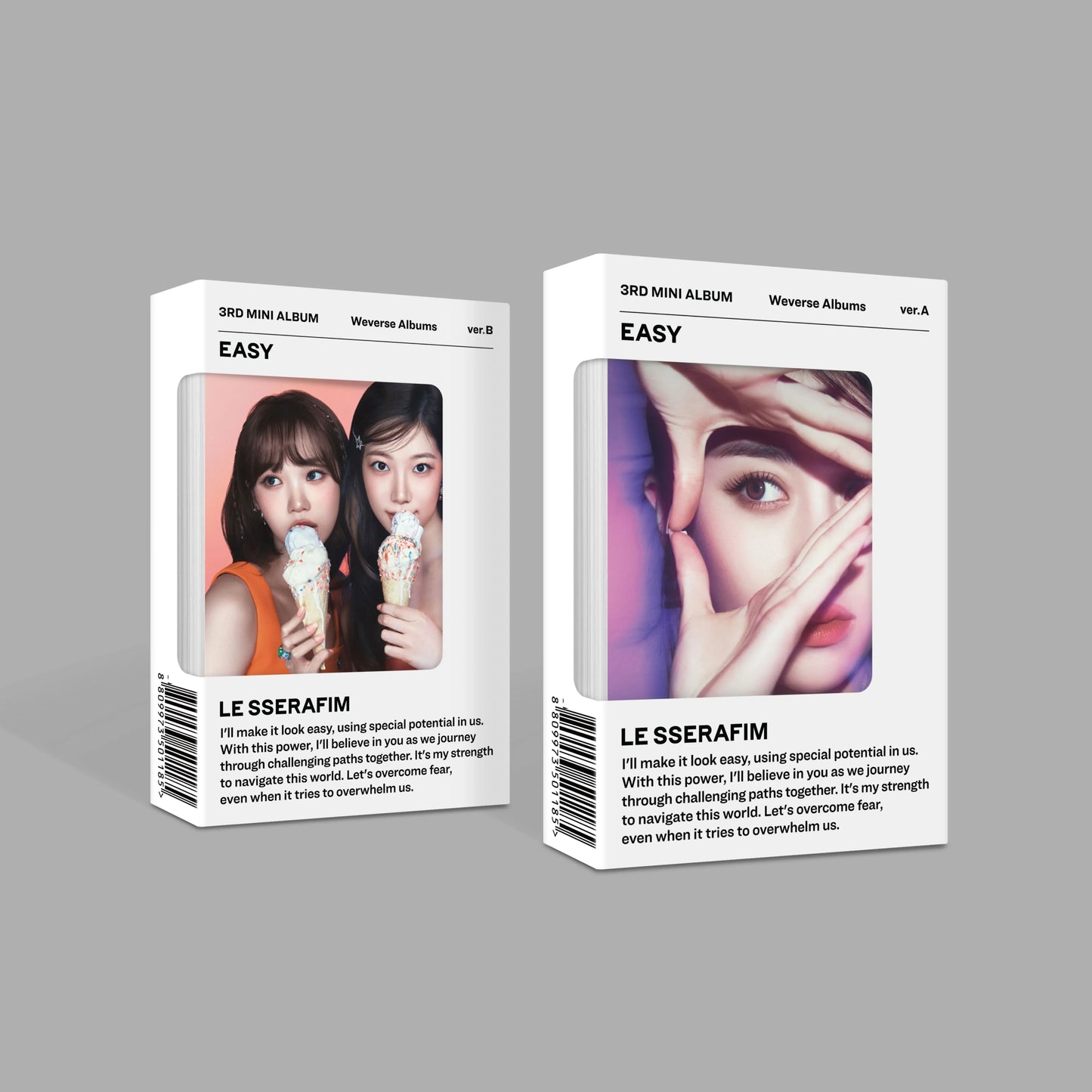 LE SSERAFIM 3rd Mini Album [EASY] (Weverse Albums Version)