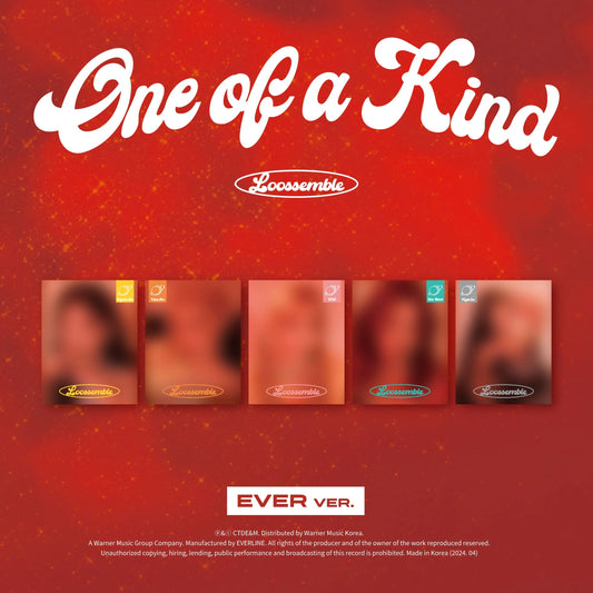 Loossemble 2nd Mini Album [One of a Kind] (EVER MUSIC ALBUM Version - RANDOM)