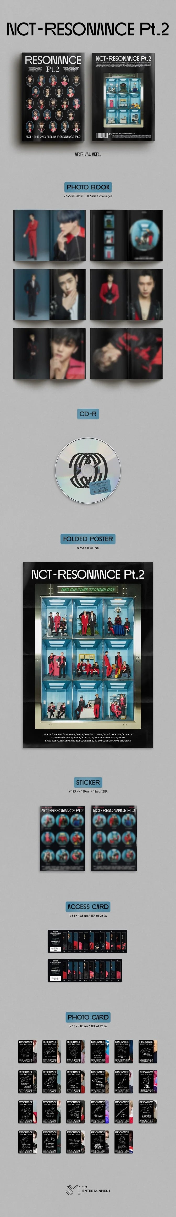 NCT 2nd Album [RESONANCE Pt.2] (Arrival Version)