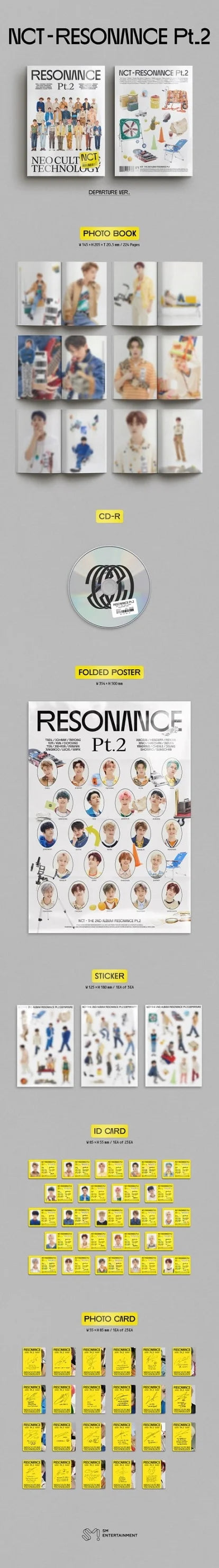 NCT 2nd Album [RESONANCE Pt.2] (Departure Version)