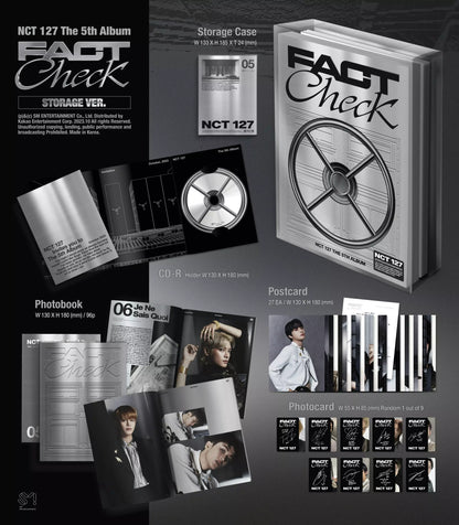 NCT 127 5th Full Album [Fact Check] (Storage Version)