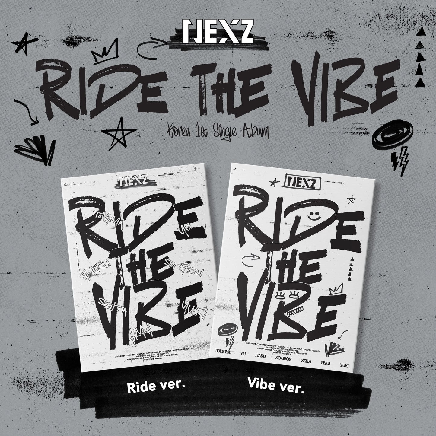 NEXZ Debut Single [Ride the Vibe]