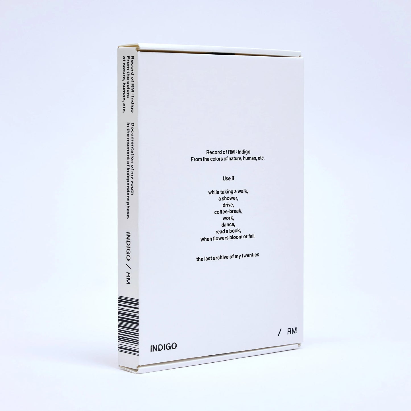 RM 1st Album [Indigo] (Book Edition)