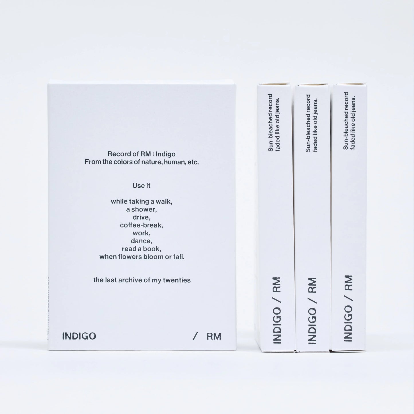 RM 1st Album [Indigo] (Postcard Edition) (Weverse Albums Version)