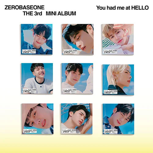 ZEROBASEONE 3rd Mini Album [YOU HAD ME AT HELLO] (Digipack Version - RANDOM)