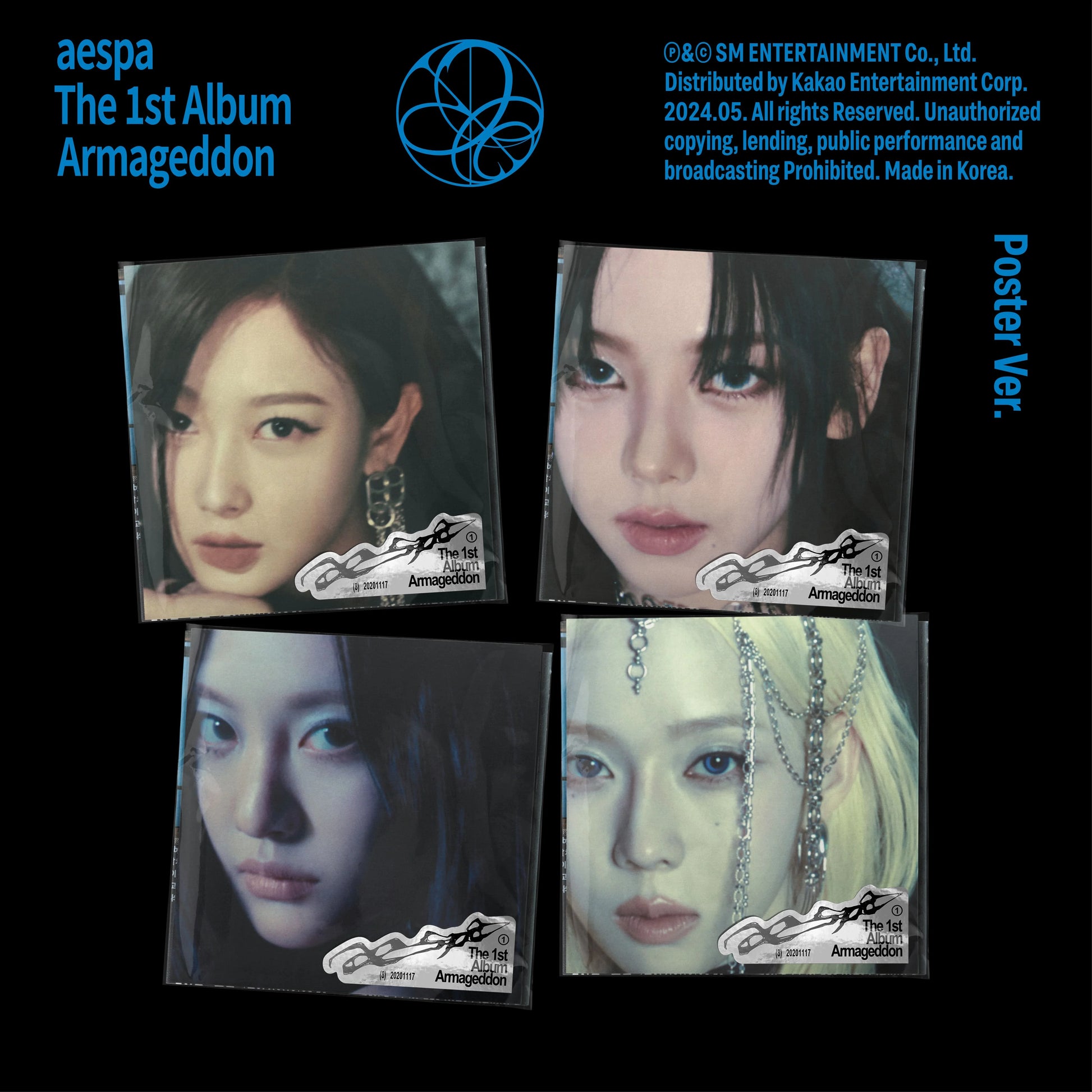 aespa 1st Full Album [Armageddon] (Poster Version)