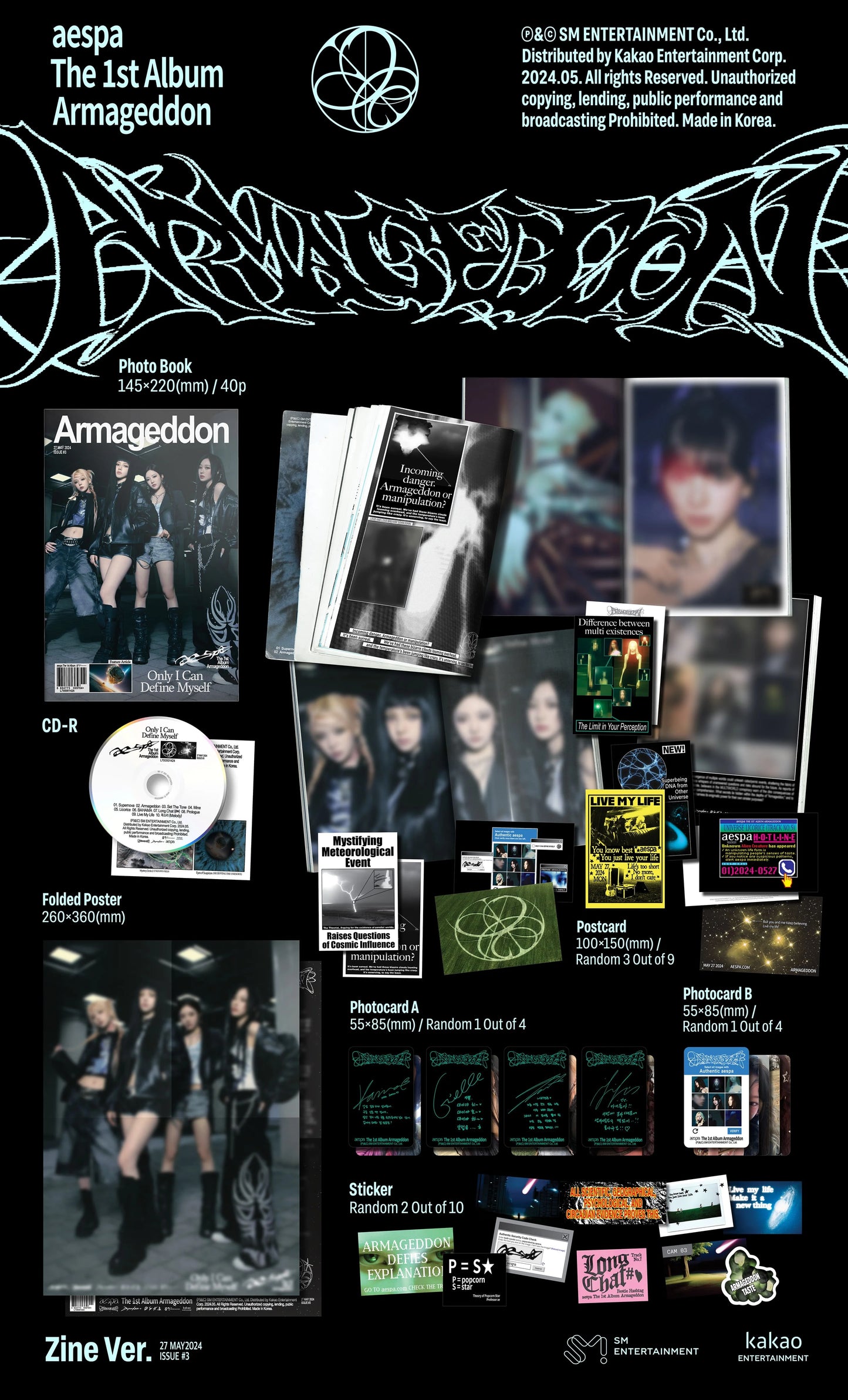 aespa 1st Full Album [Armageddon] (Zine Version)