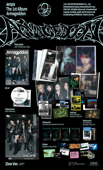 aespa 1st Full Album [Armageddon] (Zine Version)