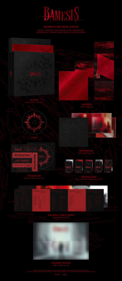 BamBam 3rd Mini Album [BAMESIS] - details