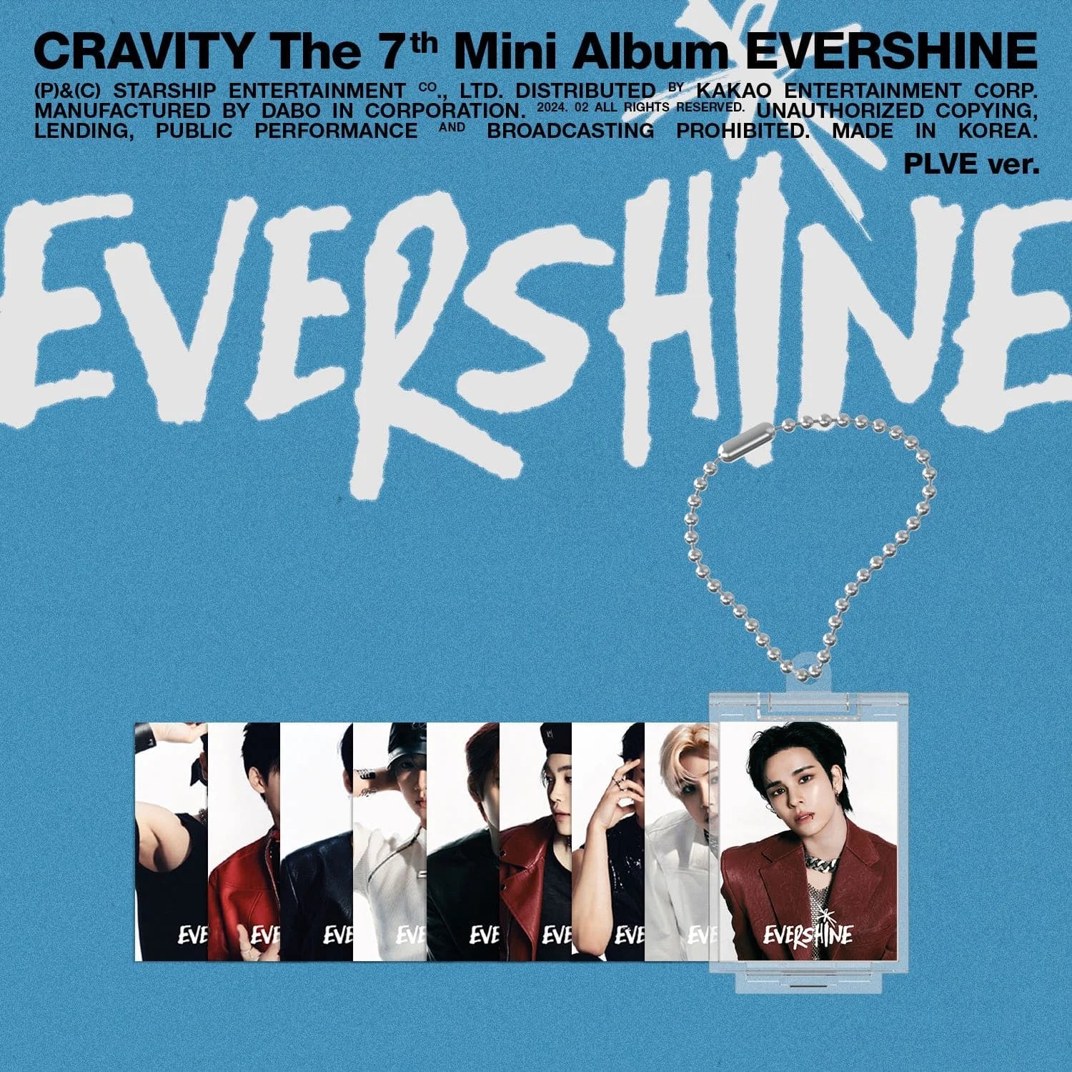 CRAVITY 7th Mini Album [EVERSHINE] (PLVE Version)