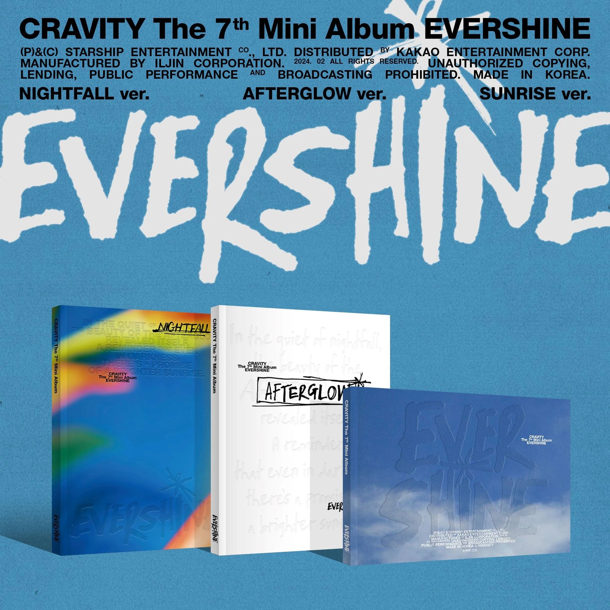 CRAVITY 7th Mini Album [EVERSHINE]