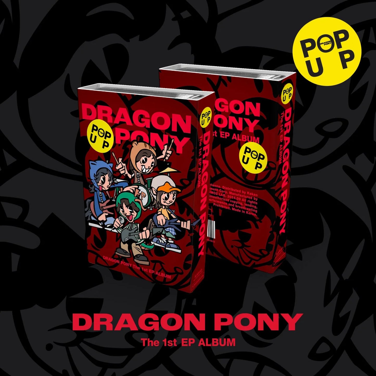 Dragon Pony 1st EP Album [POP UP] (NEMO Version)