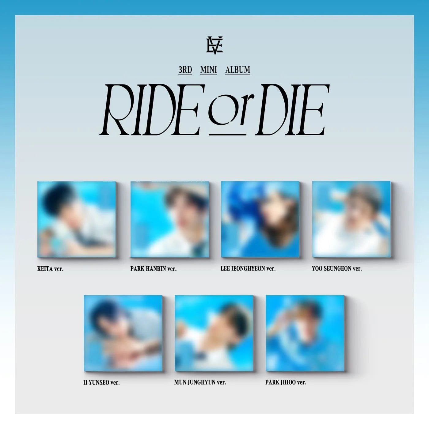 EVNNE 3rd Mini Album [RIDE or DIE] (Digipack Version)