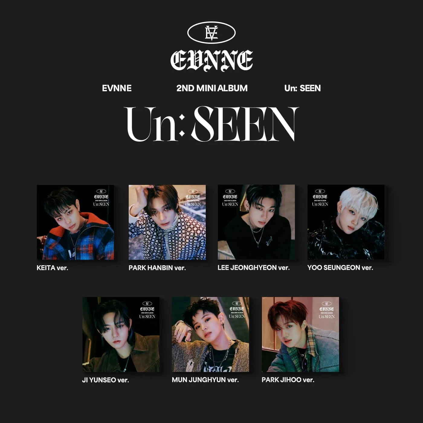 EVNNE 2nd Mini Album [Un: SEEN] (Digipack Version)