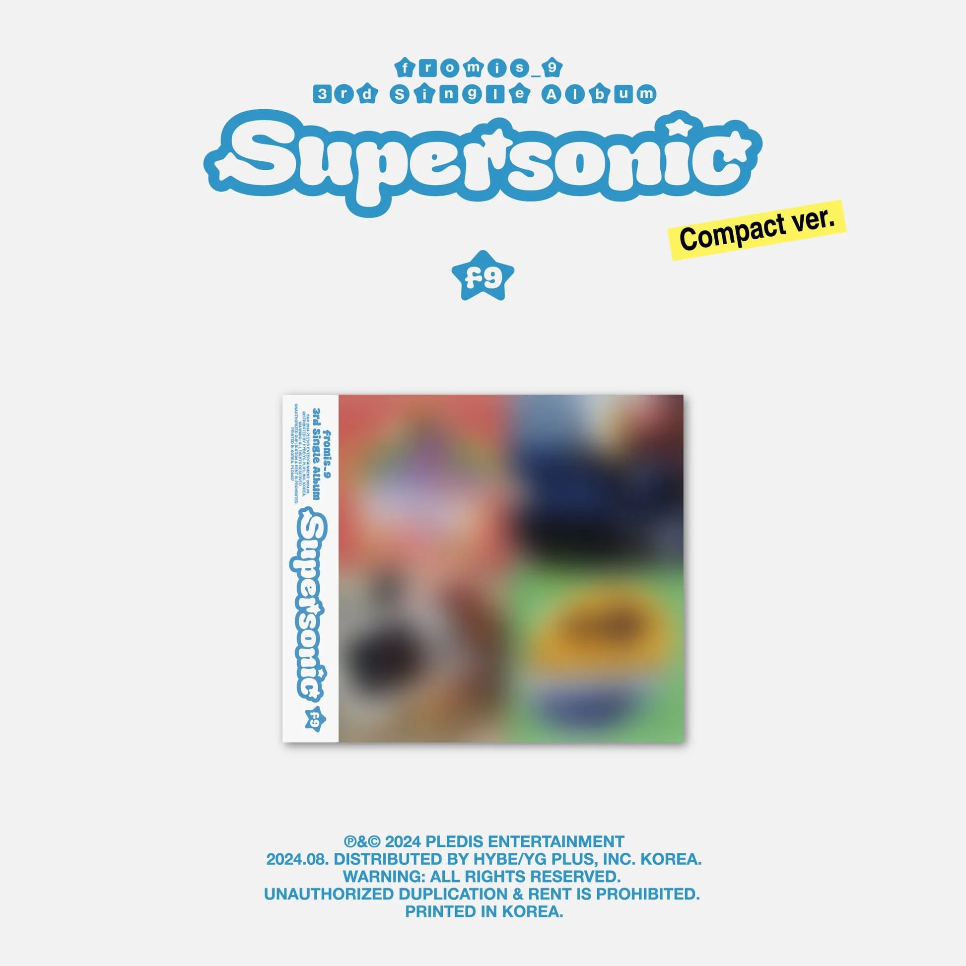 fromis_9 3rd Mini Album [Supersonic] (Compact Version) [PREORDER]