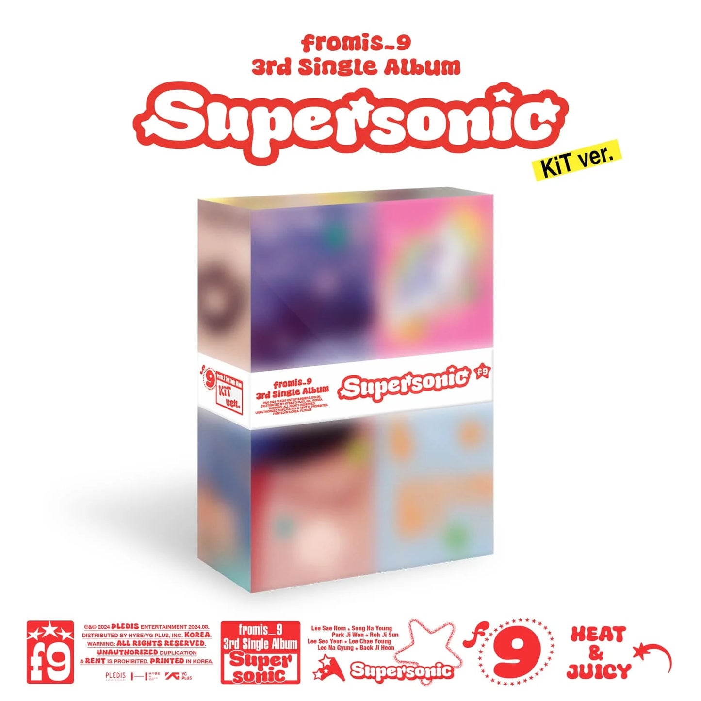 fromis_9 3rd Single Album [Supersonic] (KiT Version) [PREORDER]