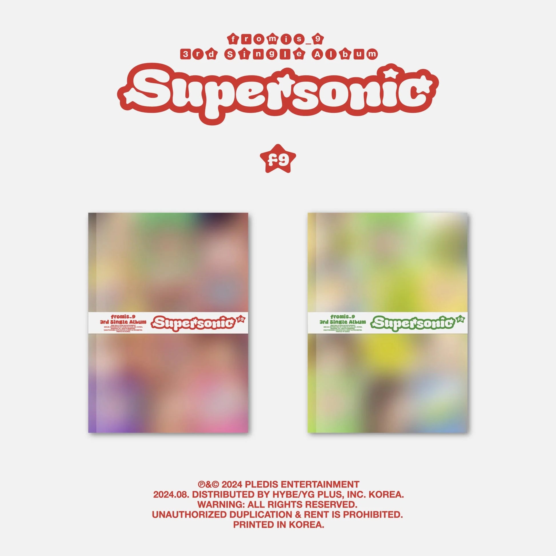 fromis_9 3rd Single Album [Supersonic] [PREORDER]