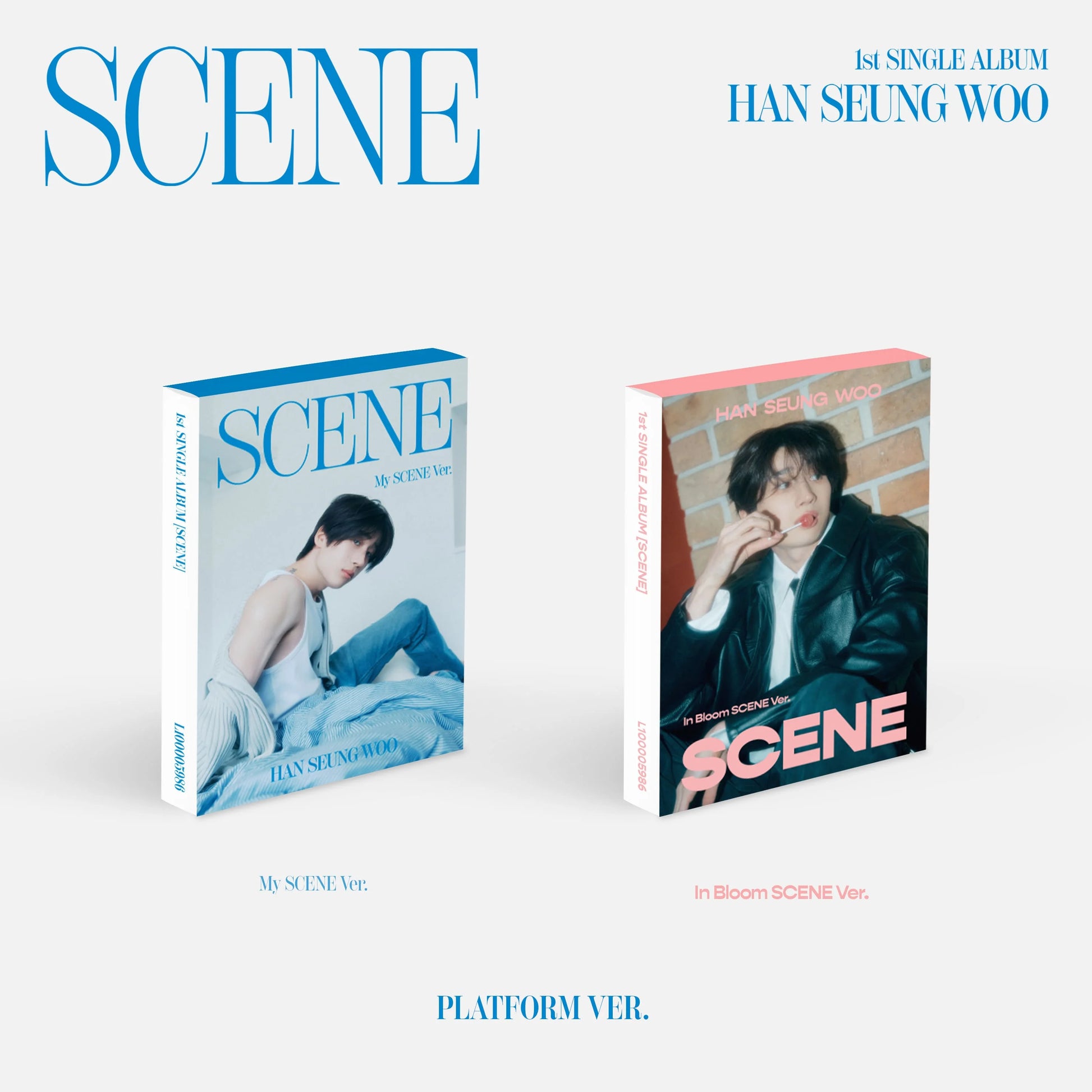 HAN SEUNG WOO 1st Single [SCENE] (Platform Version)