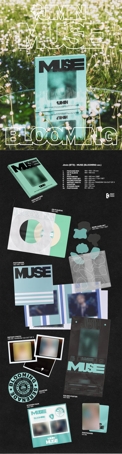 JIMIN 2nd Album [MUSE] (Standard Version) - blooming version details