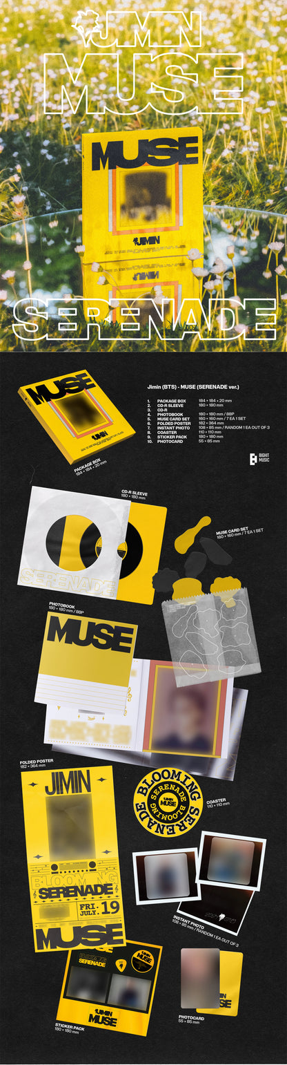 JIMIN 2nd Album [MUSE] (Standard Version) - serenade version details