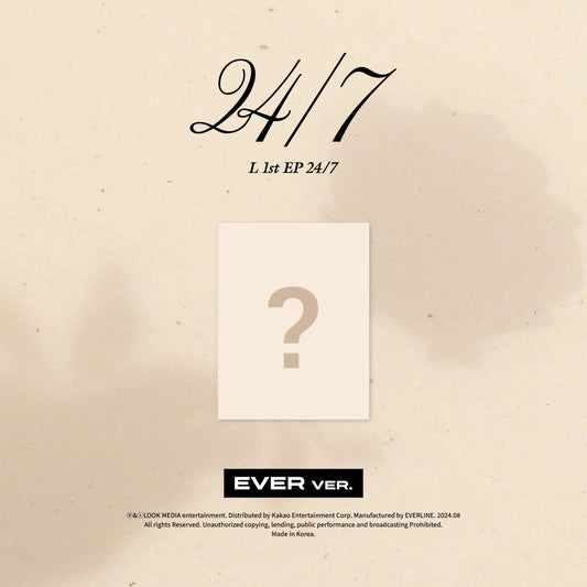 L 1st EP Album [24/7] (EVER Version)