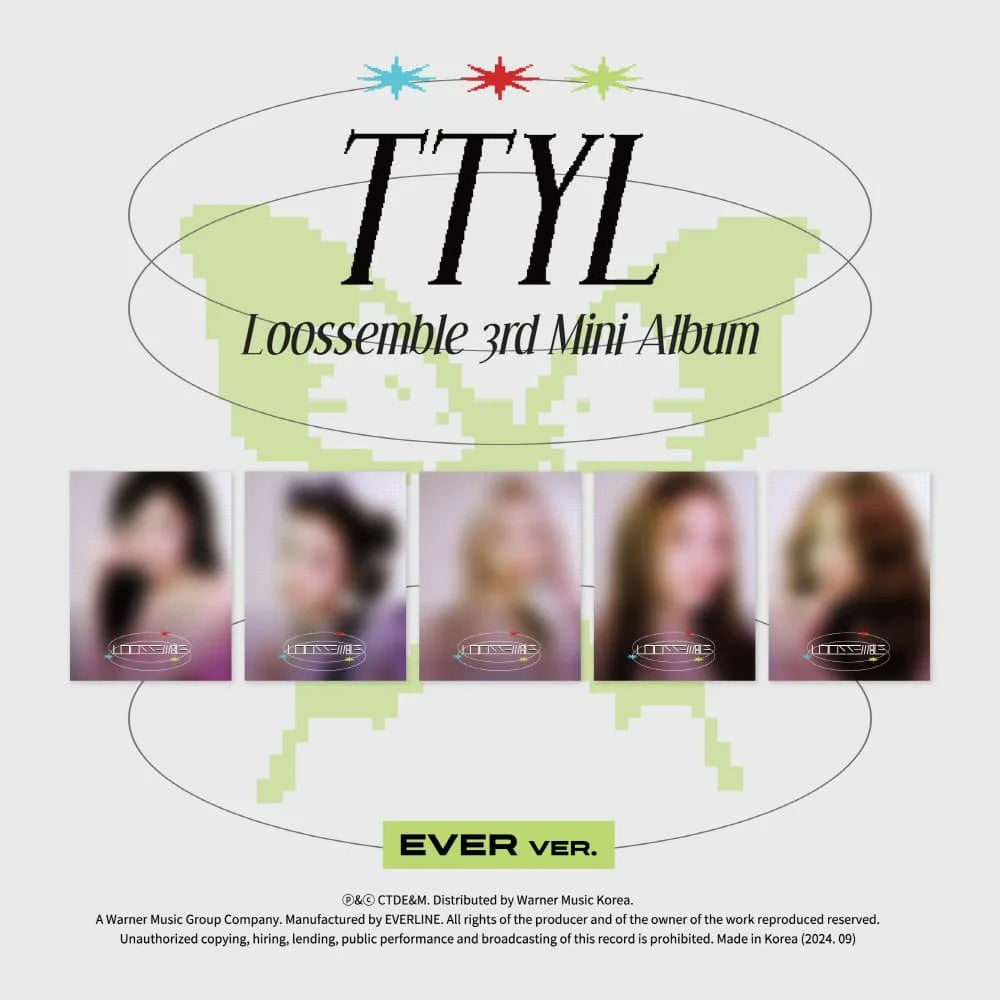 Loossemble 3rd Mini Album [TTYL] (EVER MUSIC ALBUM Version) [PREORDER]