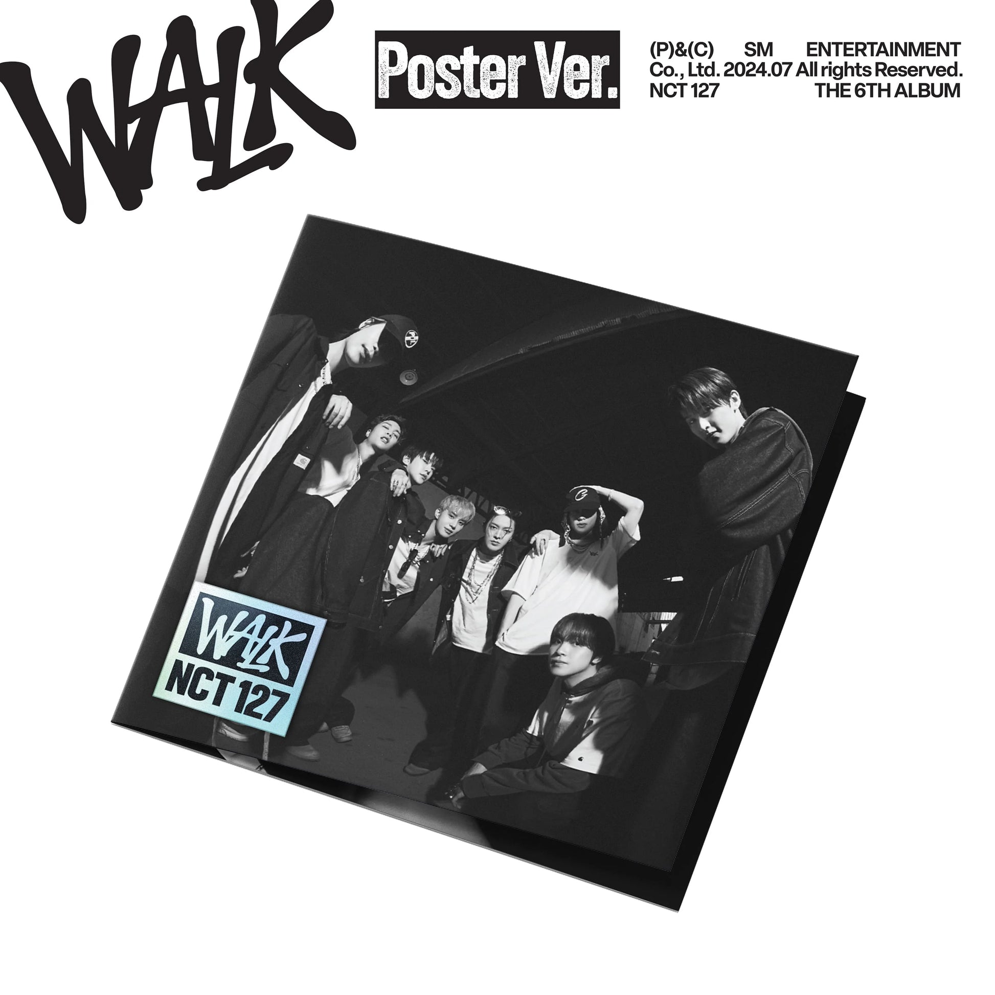 NCT 127 6th Album [WALK] (Poster Version)