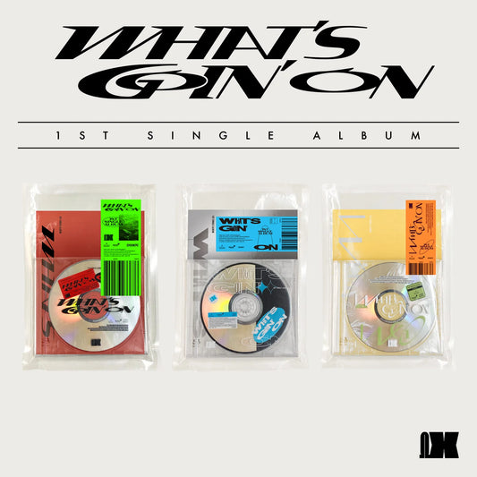 OMEGA X 1st Single Album [WHAT’S GOIN’ ON]