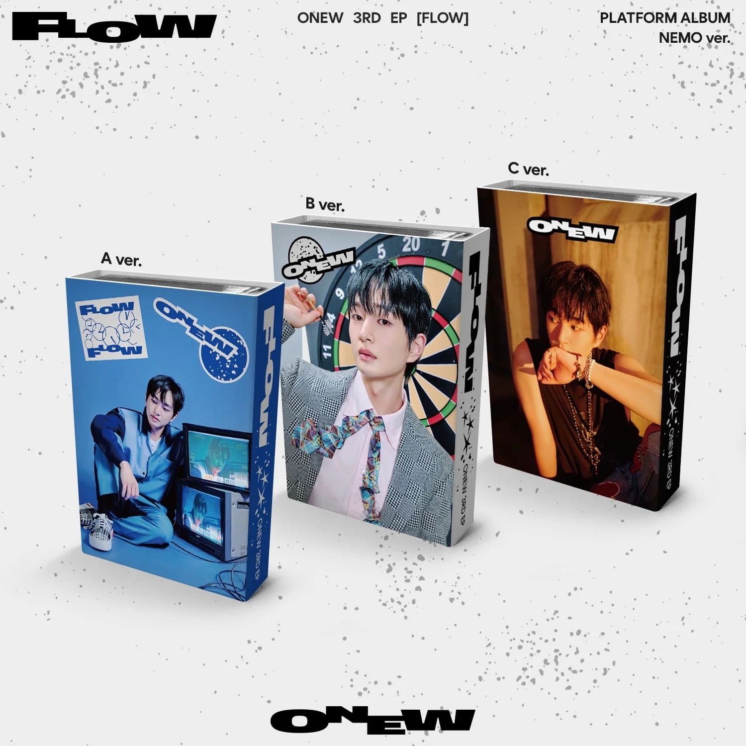 ONEW 3rd Mini Album [FLOW] (NEMO Version)