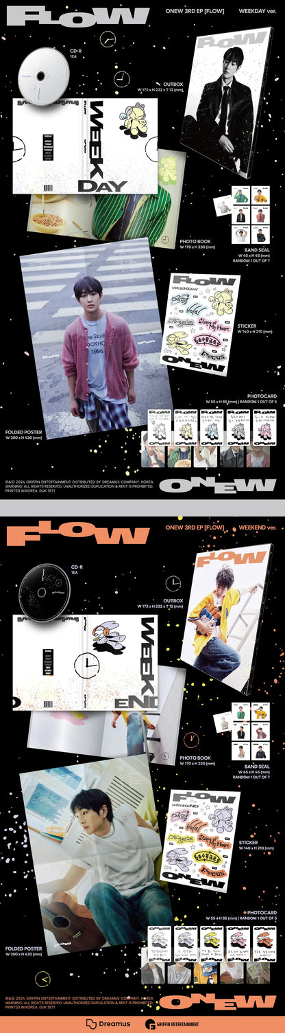 ONEW 3rd Mini Album [FLOW] - details