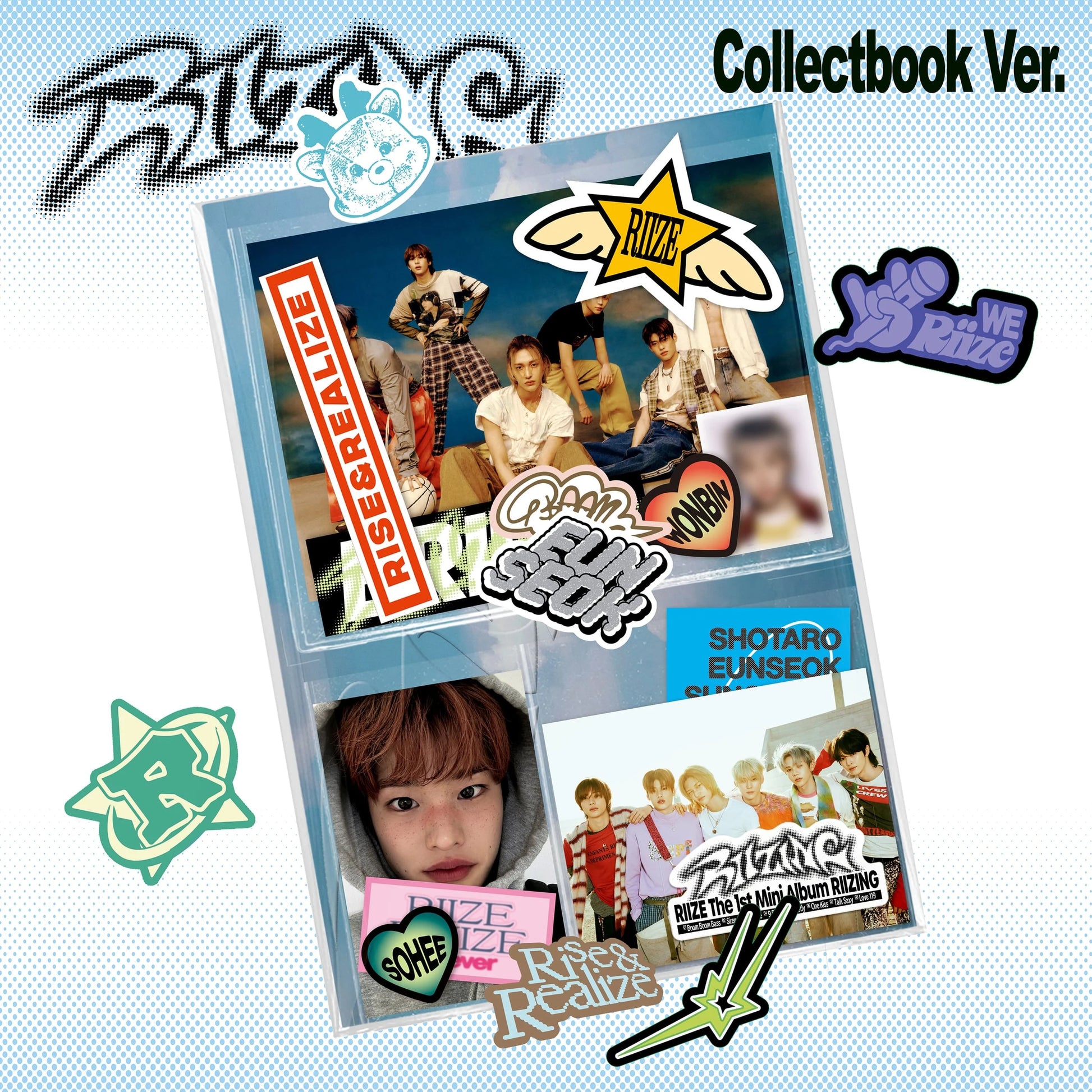 RIIZE 1st Mini Album [RIIZING] (Collect Book Version)