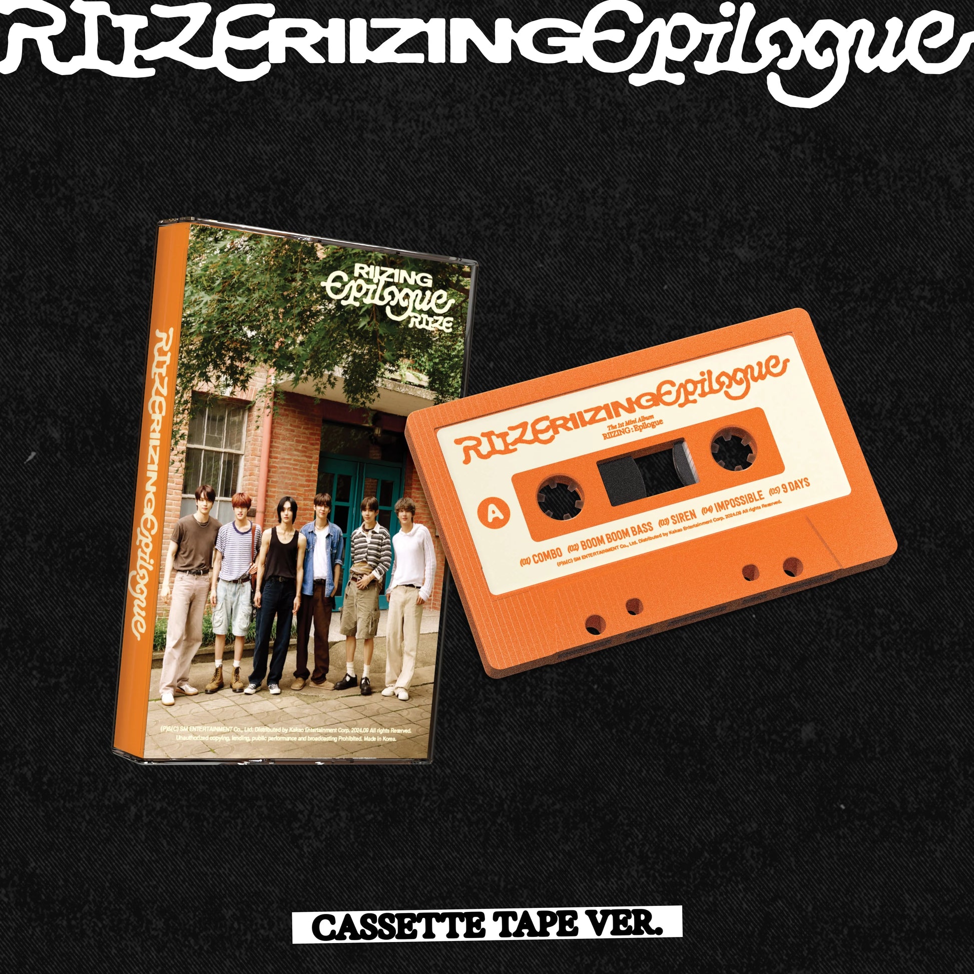 RIIZE 1st Mini Album [RIIZING : Epilogue] (CASSETTE TAPE Version)