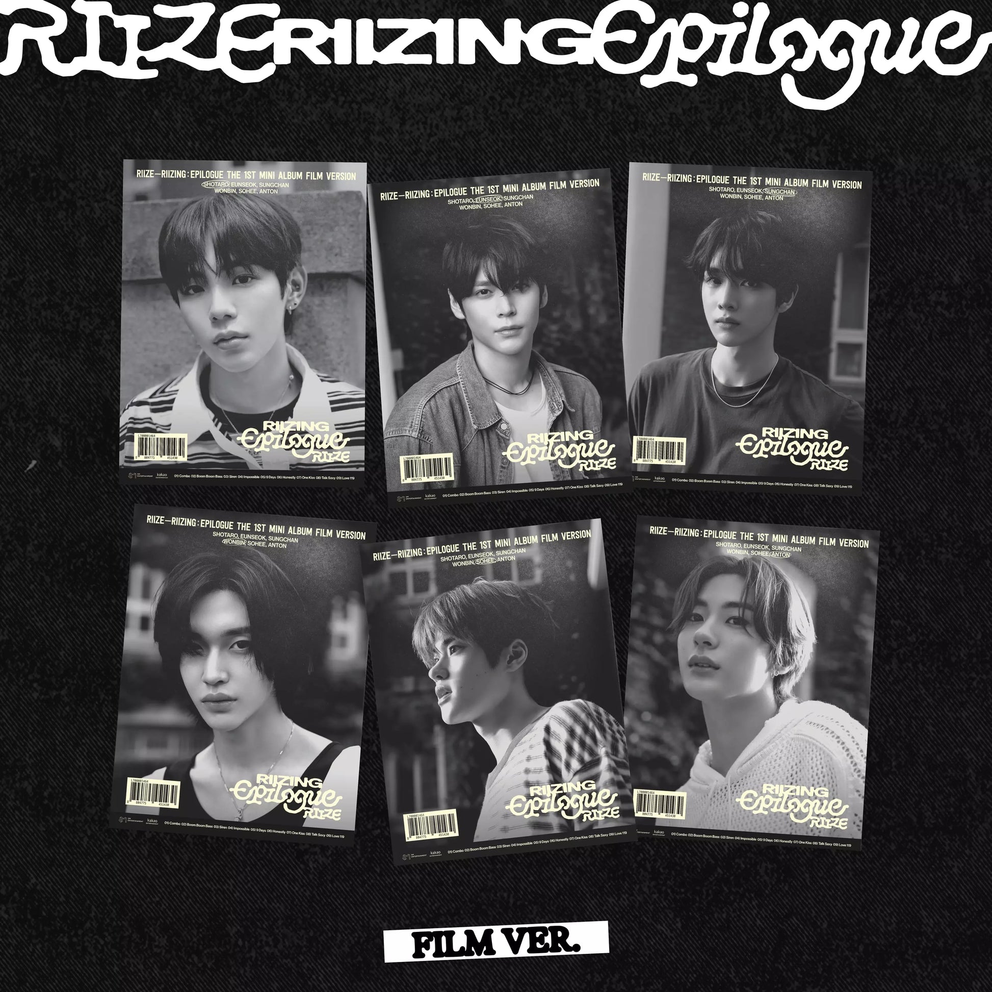 RIIZE 1st Mini Album [RIIZING : Epilogue] (FILM Version)