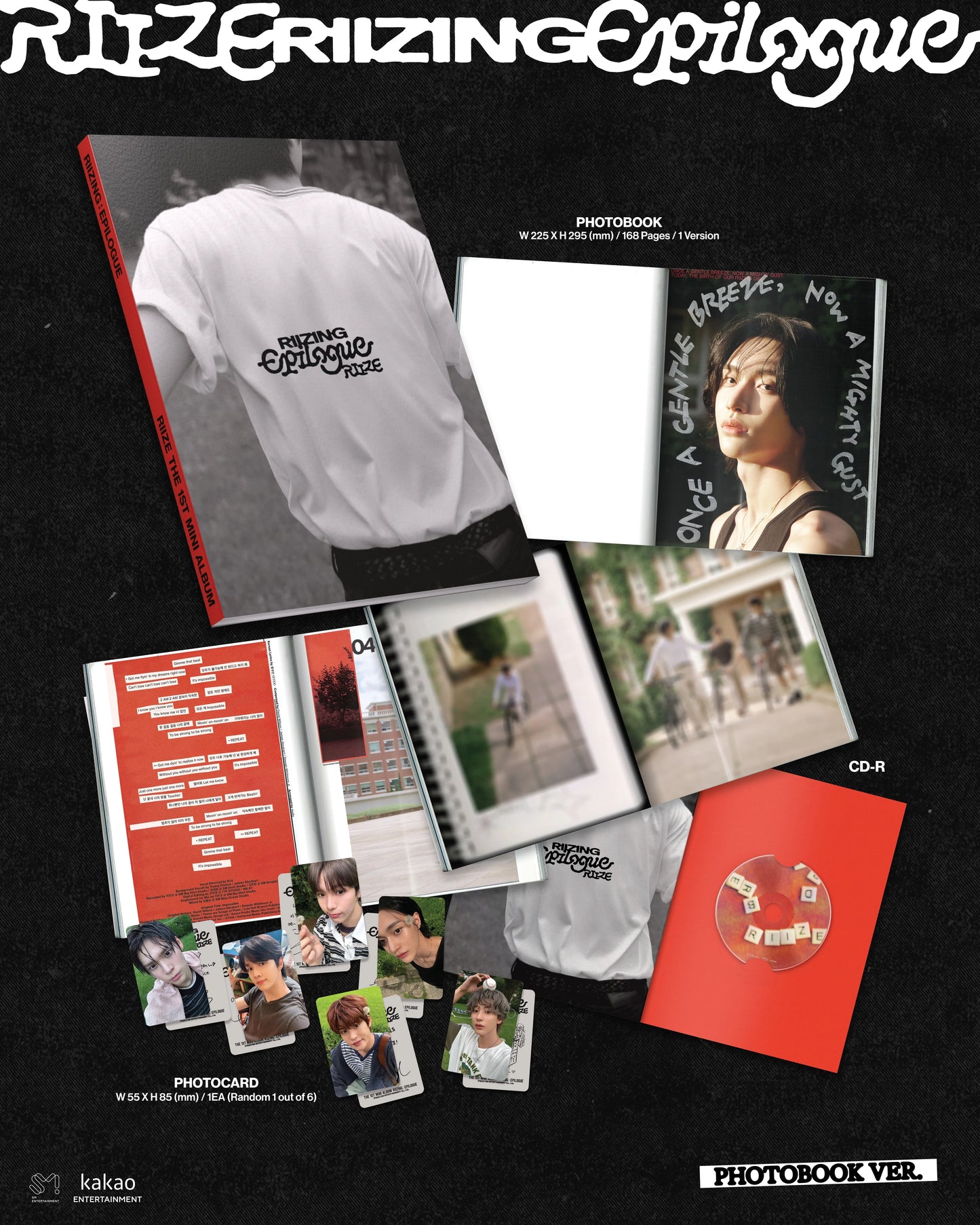 RIIZE 1st Mini Album [RIIZING : Epilogue] (Photo Book Version) - details