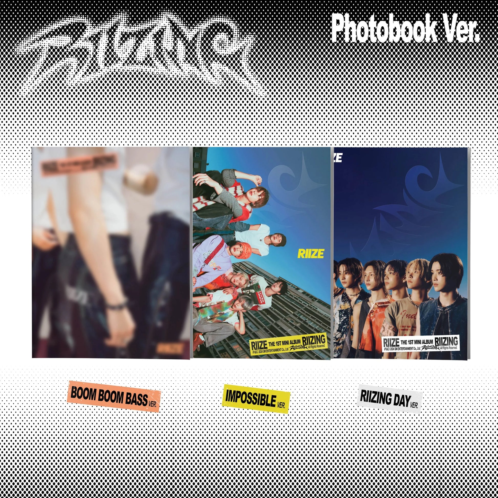 RIIZE 1st Mini Album [RIIZING] (Photobook Version)