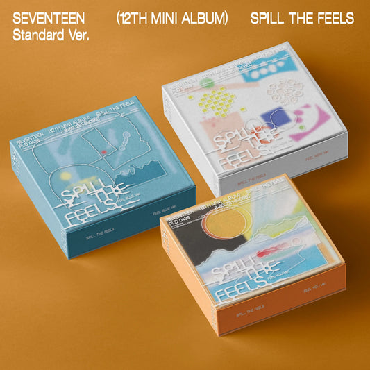 SEVENTEEN 12th Mini Album SPILL THE FEELS (Standard Version)