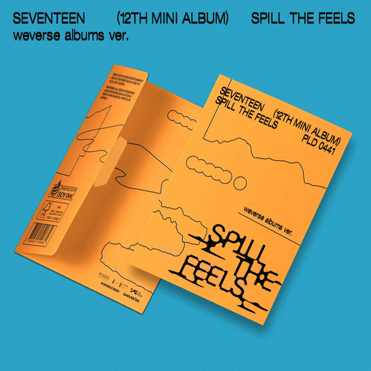 SEVENTEEN 12th Mini Album SPILL THE FEELS (Weverse Albums Version)