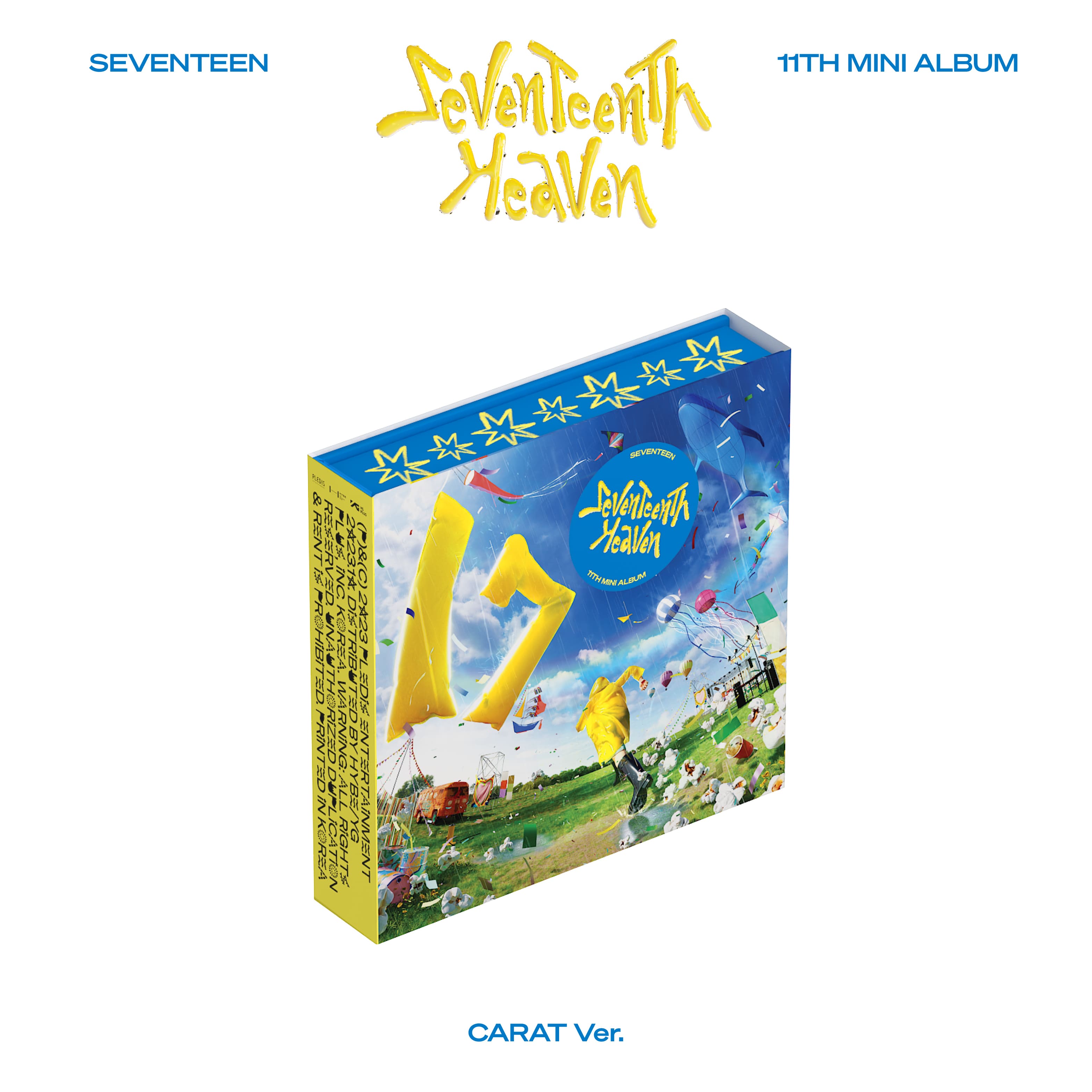 K-POP・アジア seventeen cd SEVENTEEN 12thミニアルバム「SPILL THE FEELS」2024年10月15日