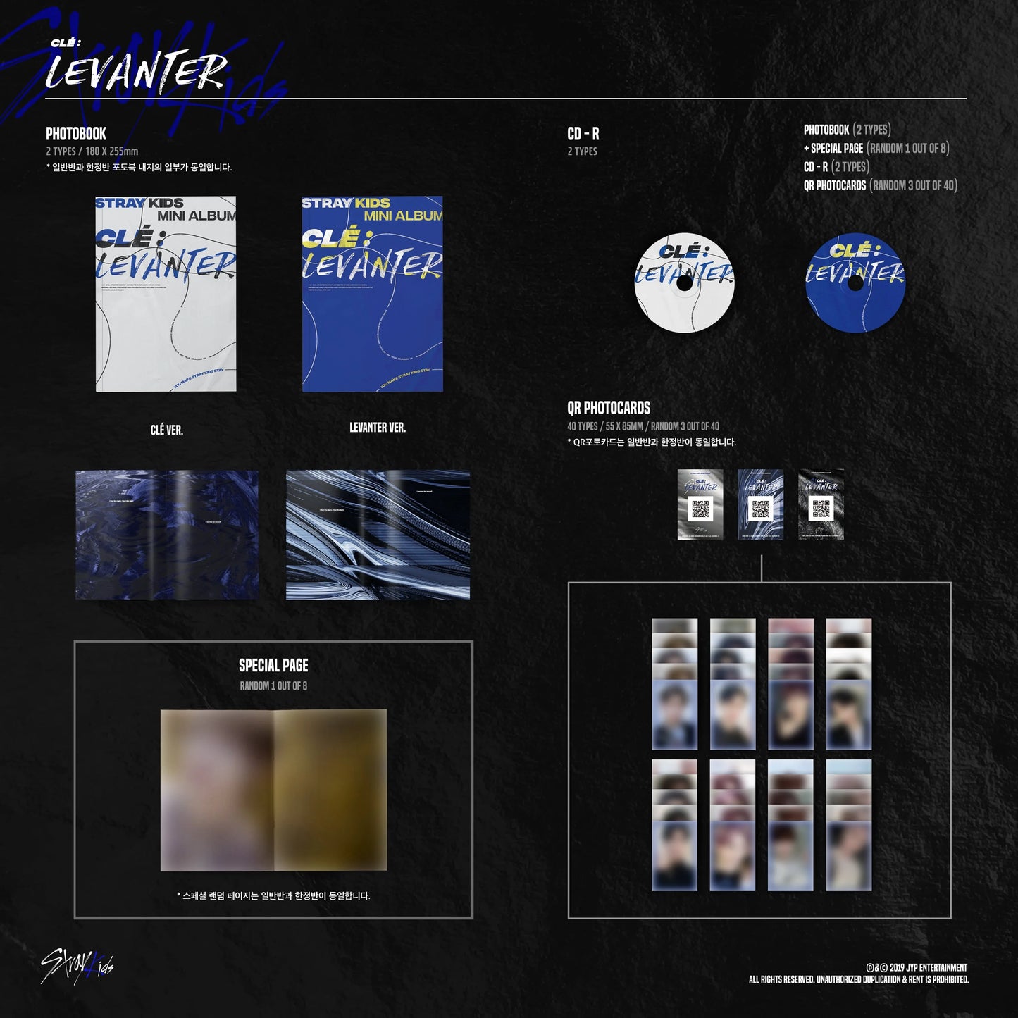 STRAY KIDS 5th Mini Album [Clé : LEVANTER] (Normal Version)