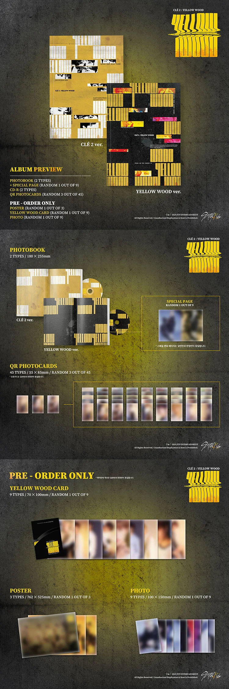 STRAY KIDS Special Album [Clé 2 : Yellow Wood] (Normal Version)