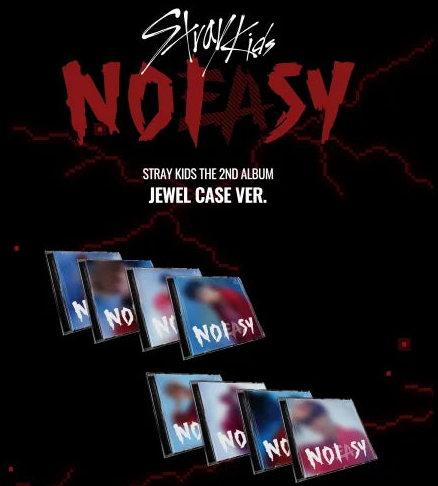 STRAY KIDS 2nd Album [NOEASY] (Jewel Case Version - RANDOM)